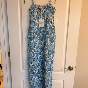 NWT Show Me Your Mumu Stella Smocked Dress - Size L